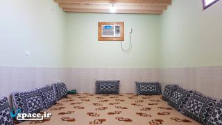 نمای داخلی اقامتگاه بوم گردی آژ - چابهار - روستای گواتر
